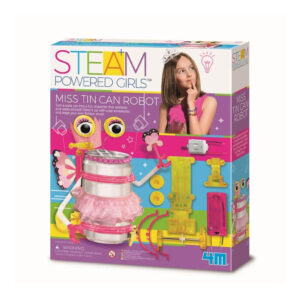 4M Steam Powered Girls - Miss Tin Can Robot