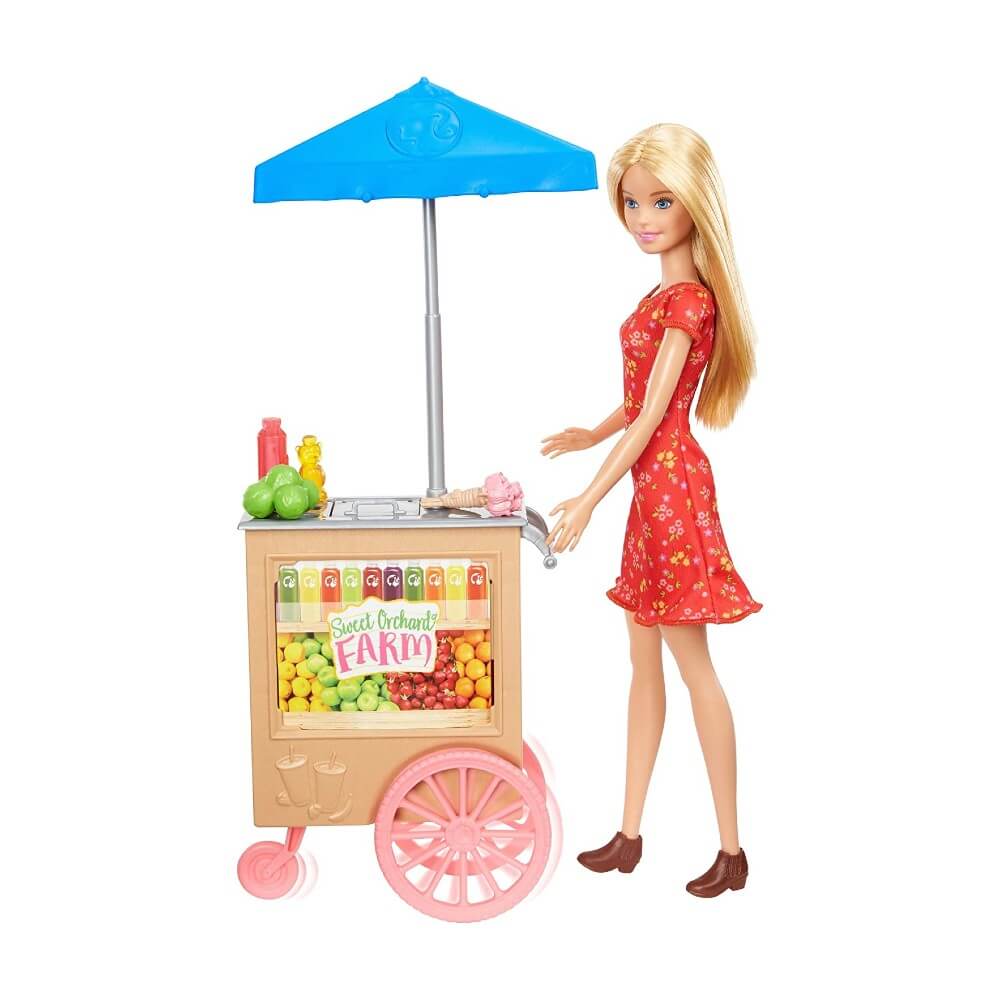 Barbie Sweet Orchard Farm Farmers Market Playset with Barbie Doll - Image 5