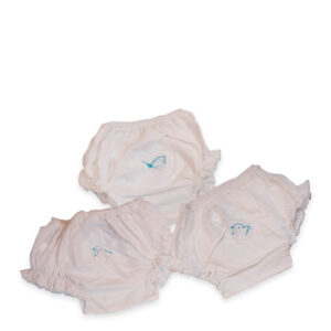 Kids Joy White Baby Pants 3 Pcs