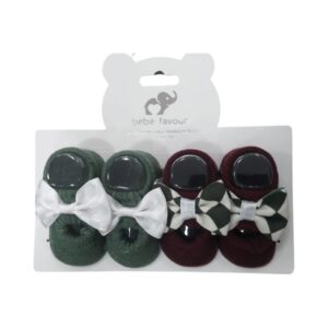 Newborn Socks- 2 Pcs