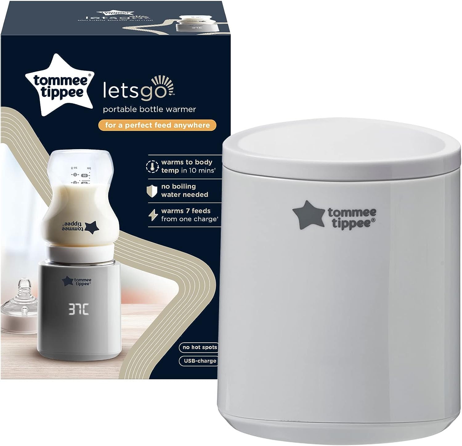 Tommee Tippee LetsGo Portable Baby Bottle Warmer