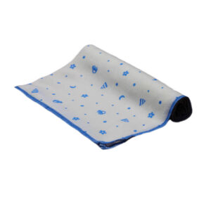 Velona Car Print Cloth nappy - 18X18 - Blue