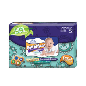 Velona Cuddles Wet Wipes (Fragrance Free)