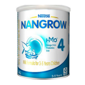 Nestle NANGROW 4 HMO Milk Formula for 3 to 5 years Children, 400g Bag In Box Pack