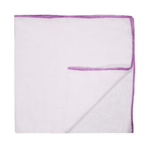 Velona  Baby Wrapper with Pastel Border 36*36 Purple