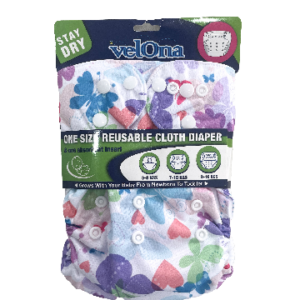 Velona Butterfly World Reusable Cloth Diaper (Free Size)