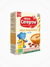Nestle Ceregrow Wheat ,Honey and Dates-  01 Year onwards